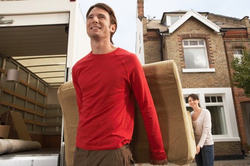 Satisfied customer with storage services